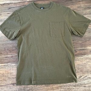 Filson Olive Green Short Sleeve Pocket Tee